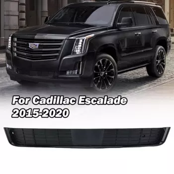 Решетка на передний бампер для Cadillac Escalade 2015-2020 ABS GM1036178 23181987, гоночные грили, автомобильные аксессуары, черный/хром