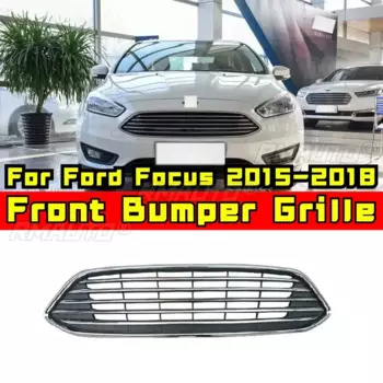Решетка переднего бампера для Ford Focus 2015-2018, автомобильная решетка, гоночные решетки, передняя решетка, комплект кузова, модификация, автомобильные аксессуары
