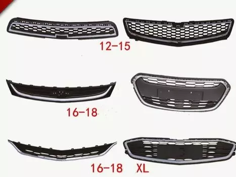 Решетка переднего бампера Eosuns для Chevrolet Malibu 2012-2018 гг.