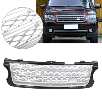 Решетка радиатора на передний бампер, сетчатый гриль для Land Rover Range Rover 2010 2011 2012 LR028108, автомобильные Внешние аксессуары из АБС-пластика
