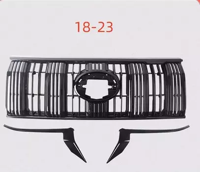 Решетка радиатора переднего бампера для Toyota Land cruiser Prado 2700 4000 18-23