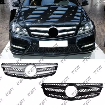 Решетка радиатора переднего бампера, решетка радиатора для Mercedes Benz C-Class W204 COUPE 2012 2013 2014, оригинальный автомобильный стиль