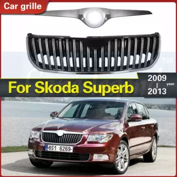 Решетка радиатора в сборе для Skoda Superb 2009 2010 2011 2012 2013
