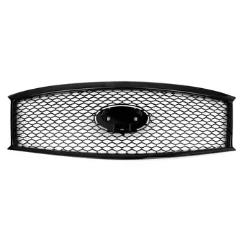 Решетки для гоночных автомобилей, передняя решетка, верхний бампер, сетка для Infiniti M37 M56 2011-2013 Q70 2014-2015