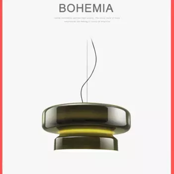 Ресторанная люстра, простая ретро-витражная атмосфера для бара, женская домашняя декоративная люстра, лампа для ресторана и бара