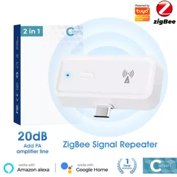 Ретранслятор сигнала Tuya ZigBee, усилитель сигнала с разъемом Type-C, интеллектуальная Автоматизация для умного дома