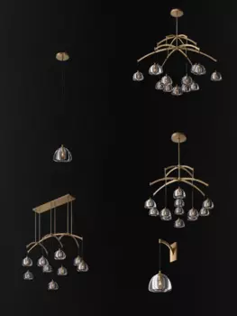 Ретро американская медная люстра К9 Хрустальная латунь черный хром E14 освещение люстра Подвесная лампа для гостиной