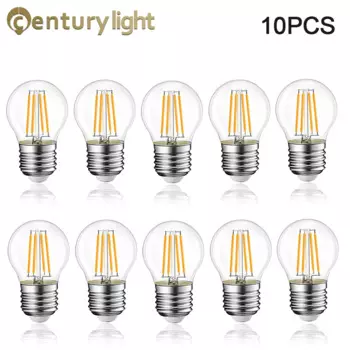 GANRILAND Светодиодная лампа Эдисон G45