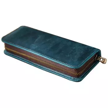 Ретро кожаный пенал OOTDTY