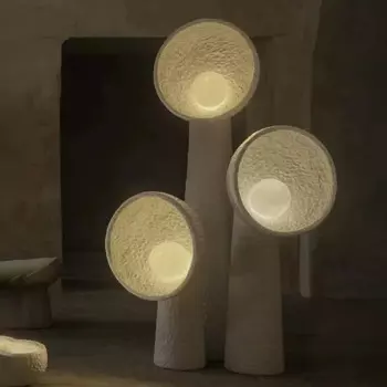 Ретро Креативность Ваби-Саби Светодиодный Торшер Гостиная Спальня Домашний Декор Диван Угловой Прикроватный Светильник Стоячий Настольный Светильник CX004DS