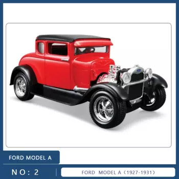 Ретро модель Maisto Ford Модель A 1927-1931, модель ретро, улучшенный автомобиль из сплава, игрушечный автомобиль, коллекционный подарок