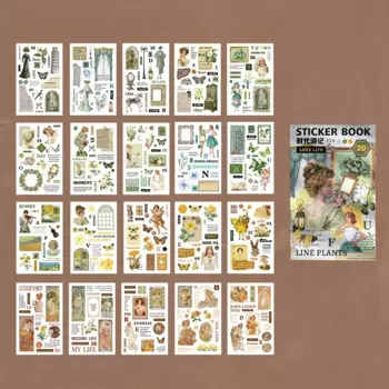 Ретро-наклейки Mr.Paper "Соната Времени"