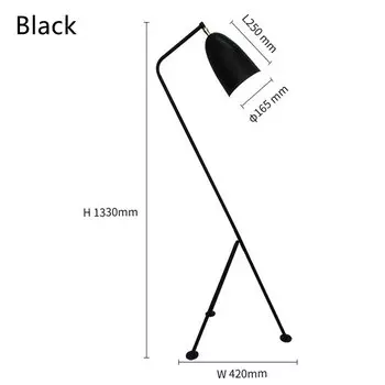 Ретро напольная лампа QINGYUNKE