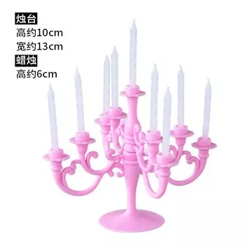 Ретро подсвечники из ПВХ