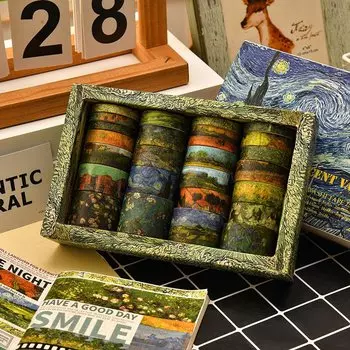 Ретро washi лента YOUQIWJ 25 шт