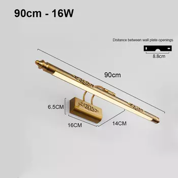 Ретро зеркало настенный светильник QUASHION