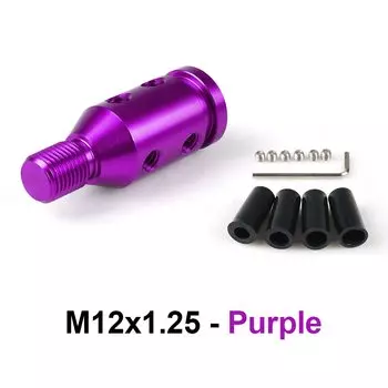 Резьба m10x1, 5/m12x1, 25, Автомобильный Ручной адаптер переключения передач для ручки, алюминиевый сплав