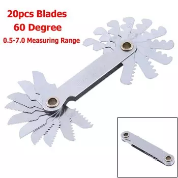 Резьбовой калибр ChgImposs 55 и 60 градусов из нержавеющей стали