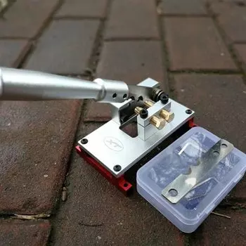 Резак для позиционирования проволоки 4,6-6,1 мм, ножницы для точного позиционирования древесной проволоки с двойным отверстием, набор ножей для позиционирования проволоки с коробкой