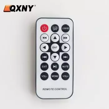 Резервная автомобильная беспроводная 18-кнопочная карта Инфракрасный пульт дистанционного управления для автомобильного монитора 7-дюймовый пульт дистанционного управления с функцией MP5