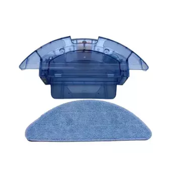 Резервуар для воды и тряпка для швабры PTMCH для роботов-пылесосов Redmond RV-R650s/RV-R670S/Okami U100 UV/90 UV/80 UV