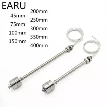 Резервуар с плавающим выключателем из нержавеющей стали, двойной поплавковый выключатель, датчики потока бассейна, насос управления 10 Вт, 50 Вт