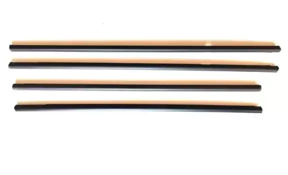 4 шт. утолщенная резина для Cruze 2009-2013, молдинг для края окна, декоративная уплотнительная полоса для Chevrolet, передняя часть 89 см, 97 см