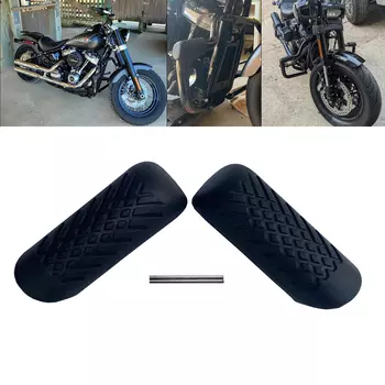 Резиновая накладка на ногу для защиты двигателя, 32 мм, 1-1/4 дюйма, для Harley, Yamaha, Suzuki, Kawasaki, Honda, BMW
