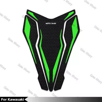 Резиновая наклейка на бак, защитная наклейка для Kawasaki z900 z750 z1000 sx ninja 400 z800 versys1000 er6n zx6r zx10r vulcan s 650