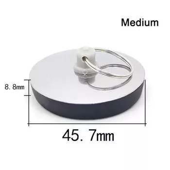 Резиновая пробка для ванны из нержавеющей стали