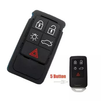 Резиновая прокладка для дистанционного ключа с 5/6 кнопками для Volvo S60 V60 XC60 S70 V70 XC70 S80 XC90