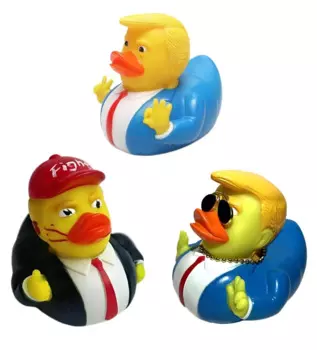 Резиновая утка Трампа Детские Игрушки для ванны утки для джипов резиновые утки забавная утка игрушка для детей подарок Jeep утки Трамп подарки
