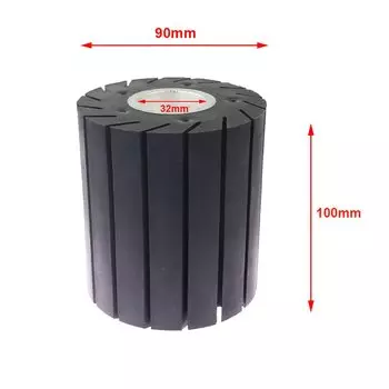 Резиновое полировальное колесо RAMS BRALIN 90*100 мм