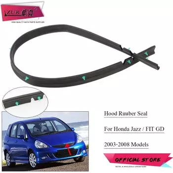 Резиновое уплотнение для капота автомобиля ZUK для HONDA FIT JAZZ GD1 GD3 Hatchback 2005 2006 2007 2008