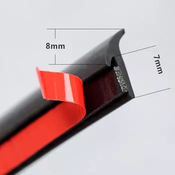 Резиновое уплотнение для переднего бампера автомобиля, Т-образное