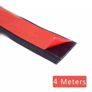 Резиновое уплотнение ветрового стекла уплотнитель для стекла автомобиля, 1-8 метров, для volkswagen GOLF, POLO, GOLF 6, passat B4, Lavida