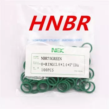 Резиновое уплотнительное кольцо HNBR #10 R134a, высокотемпературное сопротивление для автомобильного кондиционера 13,8 3/8 1/2 5/16, 5/8