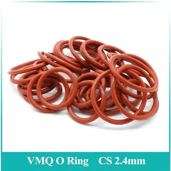 Красный силиконовый уплотнительный кольцевой уплотнитель Silicone 2.4mm