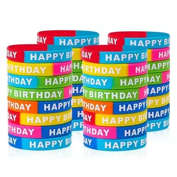 Резиновые браслеты с днем рождения ZQNYCY