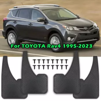 Резиновые Брызговики для TOYOTA Rav4 Rav 4 1995-2023 XA20 XA30 XA40 XA50 EV Vanguard Suzuki Across
