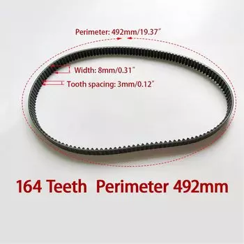 Резиновые конвейерные ленты для хлебопечки 164T 492 мм