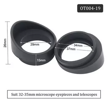 Резиновые окулярные чашки HUILEY OT004