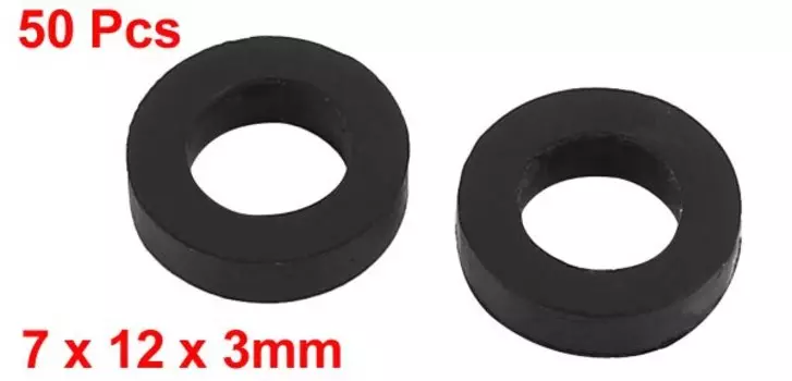 Резиновые плоские шайбы Uxcell