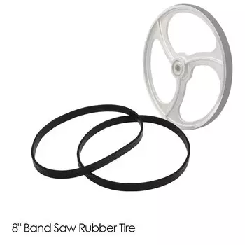 Резиновые шины для ленточной пилы TASP 8 дюймов, 2 шт.