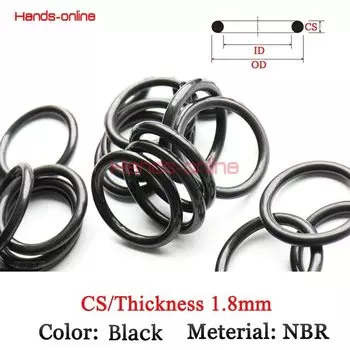 Резиновые уплотнительные кольца Hands-online Wire 1.8mm