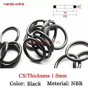 Резиновые уплотнительные кольца Hands-online Thickness/CS 1mm