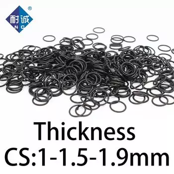 Резиновые уплотнительные кольца NC 1/1,5/1,9 мм