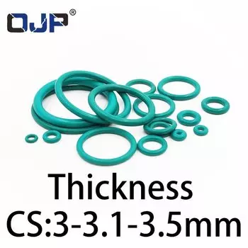 Резиновые уплотнительные кольца OJP 3/3.1/3.5 мм