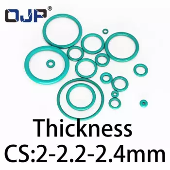 Резиновые уплотнительные кольца OJP CS FKM 2/2, 2/2, 4 мм