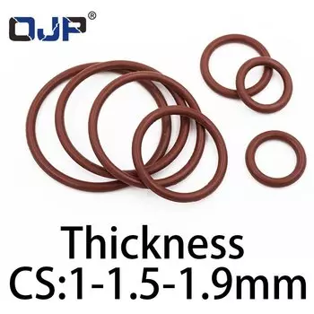 Резиновые уплотнительные кольца OJP CS FKM 1/1,5/1,9 мм